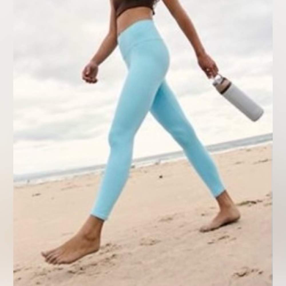 Free People.  Never Better 7/8 Length Leggings. Santorini Color